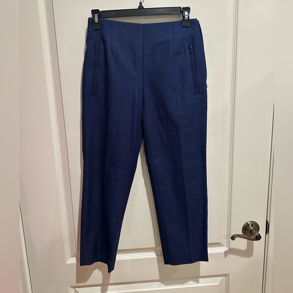 NWT Club Monaco cropped navy blue pants